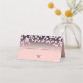 Pink Sparkle Bohek Platzkarte (Vorderseite)