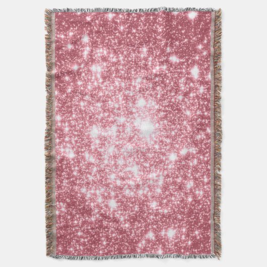 Pink Sparkle Decke (Vorderseite Vertikal)