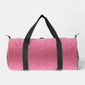 Pink Sparkle Duffle Bag (Vorderseite)