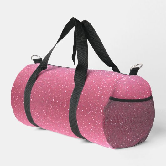 Pink Sparkle Duffle Bag (Rechte Ecke)