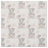 Pink Sparkle Elephant Stoff (Muster)