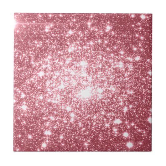 Pink Sparkle Fliese (Vorderseite)