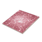 Pink Sparkle Fliese (Seite)