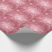 Pink Sparkle Geschenkpapier (Ecke)