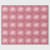 Pink Sparkle Geschenkpapier (Flach)