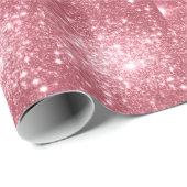 Pink Sparkle Geschenkpapier (Rolleneckpunkt)