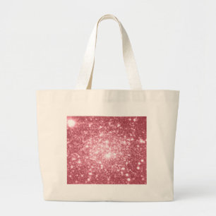 Pink Sparkle Jumbo Stoffbeutel