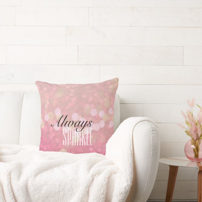 Pink Sparkle Kissen (Liege)