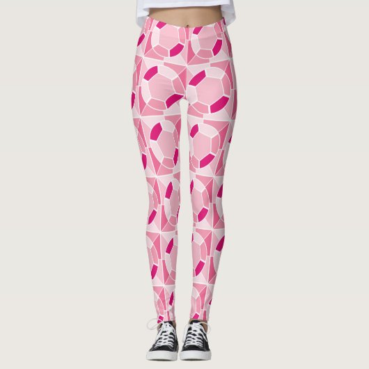 Pink Sparkle Leggings (Vorderseite)