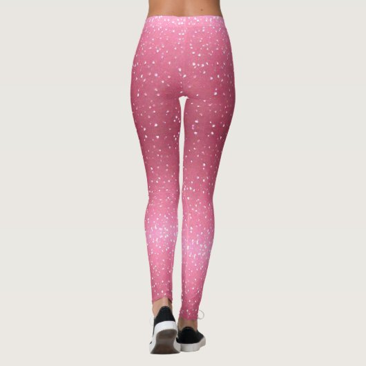 Pink Sparkle Leggings (Rückseite)