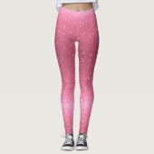 Pink Sparkle Leggings (Vorderseite)
