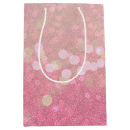 Pink Sparkle Mittlere Geschenktüte