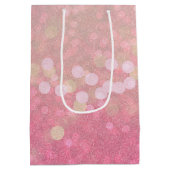 Pink Sparkle Mittlere Geschenktüte (Rückseite)