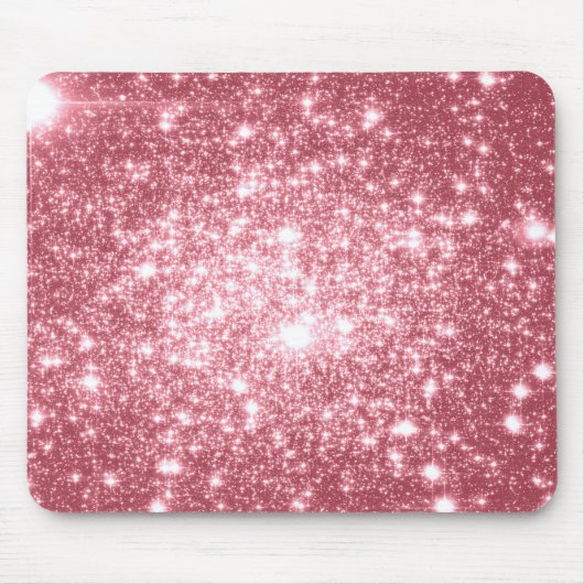 Pink Sparkle Mousepad (Vorne)