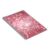 Pink Sparkle Notizblock (Rechte Seite)