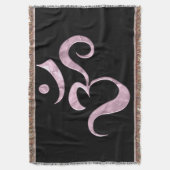 Pink Sparkle Om Decke (Vorderseite Vertikal)