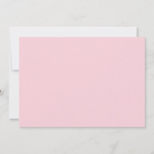 Pink Sparkle Princess Baby Dusche Einladung (Rückseite)