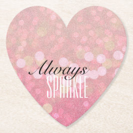Pink Sparkle Untersetzer