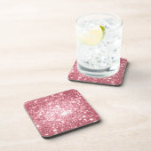 Pink Sparkle Untersetzer (Rechte Seite)