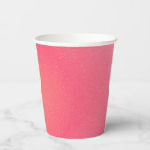 Pink Sparky Paper Cup Pappbecher (Rückseite)