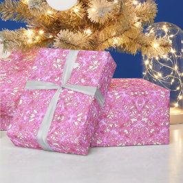 Pink Sparky Wrapping Paper Geschenkpapier