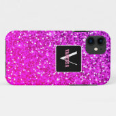 Pink Speckle für Sie Case-Mate iPhone Hülle (Rückseite (Horizontal))