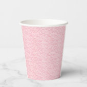 Pink Specklketted Texture Paper Cup - spielerisch Pappbecher (Rückseite)