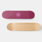 Pink Spinner Mandala Skateboard (Horizontal)
