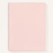 Pink Spiral Notebook Notizblock (Vorderseite)