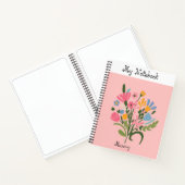 Pink Spiral Notebook Notizblock (Innenseite)