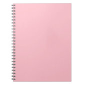 Pink Spiral Notebook Notizblock (Vorderseite)
