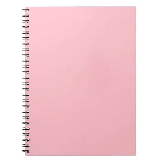 Pink Spiral Notebook Notizblock (Vorderseite)