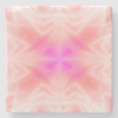 Pink Splash Steinuntersetzer (Vorderseite)