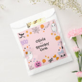 Pink Spooky Ein Niedliches Geisterhaus 1. Geburtst Geschenktütchen (Versiegelt)