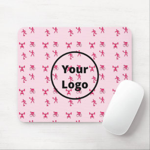 Pink-Sport-Geschäftsmodell Mousepad