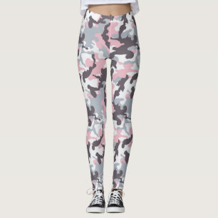 Pink Sporty Camouflage - Legende Leggings