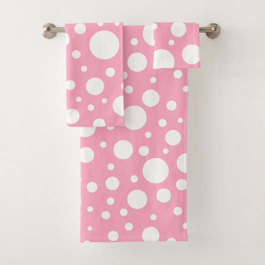 Pink Spots Badetuch Set (Insitu)