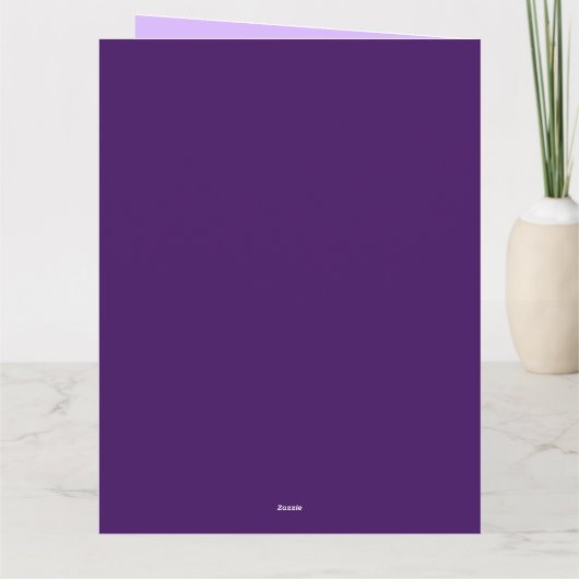 Pink Spring Blossom Personalized Get Well  Karte (Rückseite)