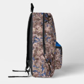 Pink Spring Blume Blossom Umbrella Blue Sky Bedruckter Rucksack (Links)