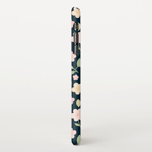 Pink Spring Elegance iPhone Hülle (Linke Seite)