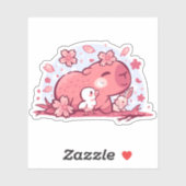 Pink Spring Friends Aufkleber (Blatt)