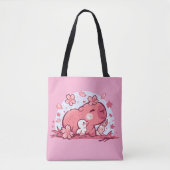 Pink Spring Friends Tasche (Vorderseite)