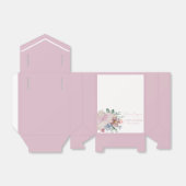 Pink Spring Girl Garden Hat Baby Dusche Danke Geschenkschachtel (Ungefaltet)