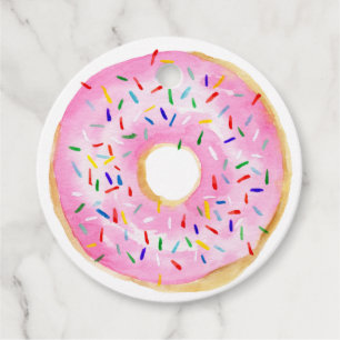 Pink Sprinkle Donut Baby Sprinkle Vielen Dank Geschenkanhänger