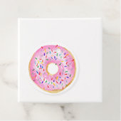Pink Sprinkle Donut Baby Sprinkle Vielen Dank Geschenkanhänger (Beispiel)