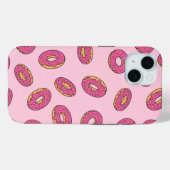 Pink Sprinkle Donut Muster Case-Mate iPhone Hülle (Rückseite (Horizontal))