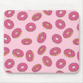 Pink Sprinkle Donut Muster Mousepad (Vorne)