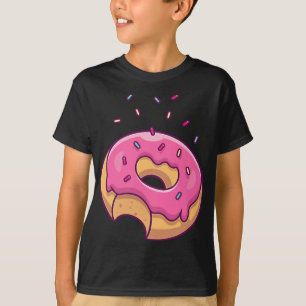 Pink Sprinkle Donut Pocket Doughnut Liebhaber T-Shirt
