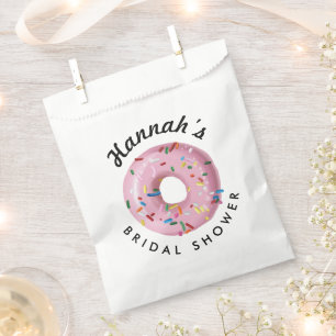 Pink Sprinkle Donut Shop Brautparty Gefallen Beute Geschenktütchen