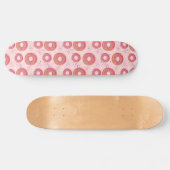 Pink Sprinkle Donuts Girls Skateboard (Horizontal)